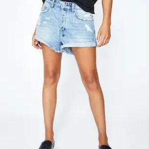 Ksubi ‘Roll’n Out Distressed Denim Shorts 27"
